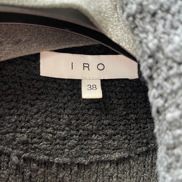 IRO black cotton cardigan - Picture 3 of 5